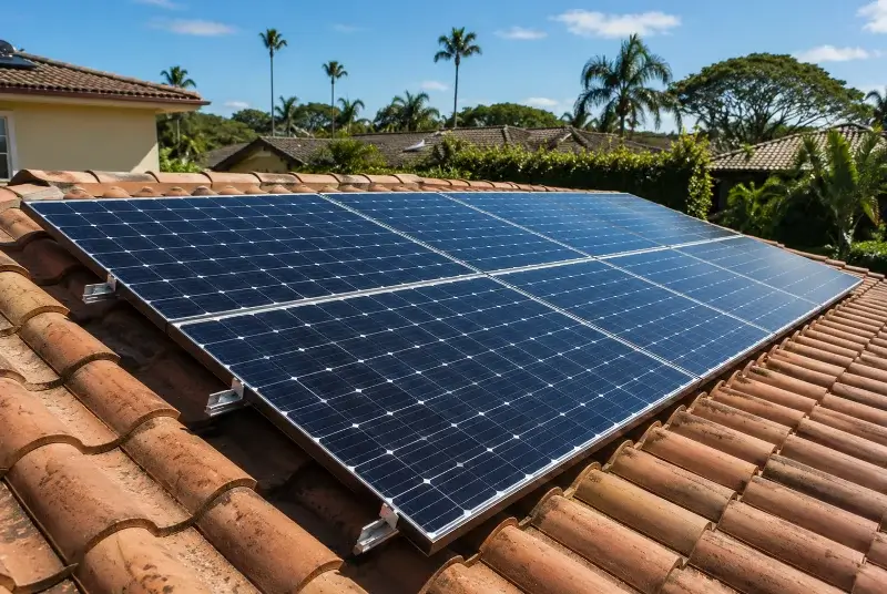 Installation de panneaux solaires à Sanguinet